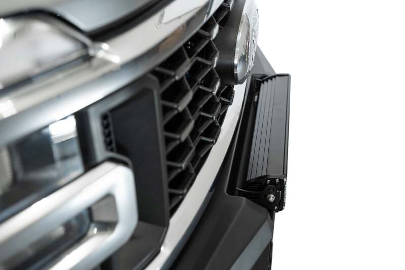Ford F350 Super Duty Bumper - Front - Addictive Desert Designs - Phantom Winch Front Bumper - Hammer Black - `23-`27